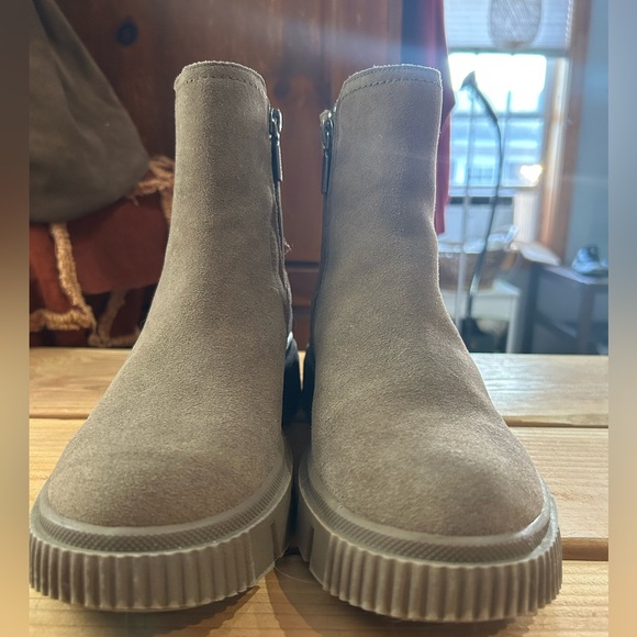 BLONDO Bandit Waterproof Ankle Boots Suede Taupe 8.5‎ - Picture 7 of 12